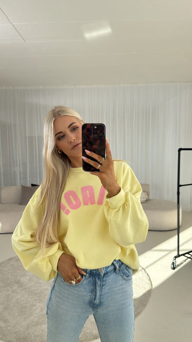 Sweater Gelb/ Rosé Ciao
