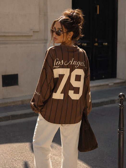 Sweater Los Angeles Schokobraun