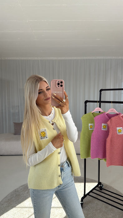 Weste Smily Gelb✨