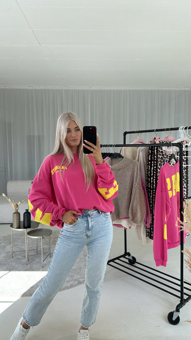 Sweatshirt Namaste Pink Neon