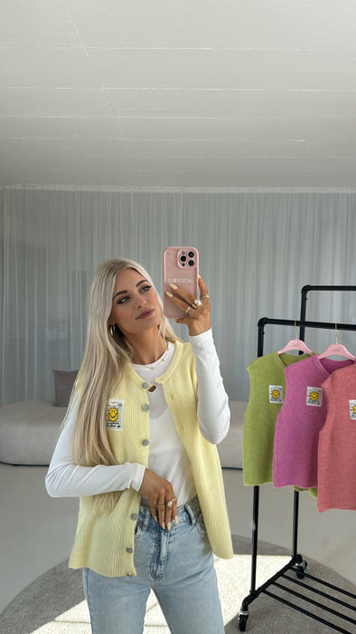 Weste Smily Gelb✨