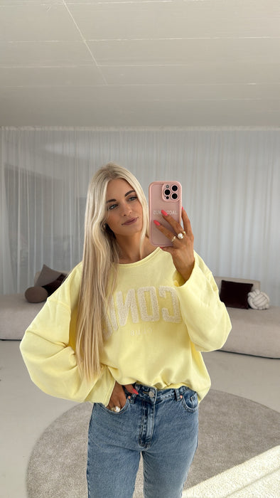 Sweater ICONIC Gelb