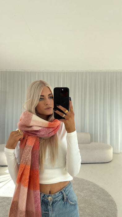 Boucle Schal Peach
