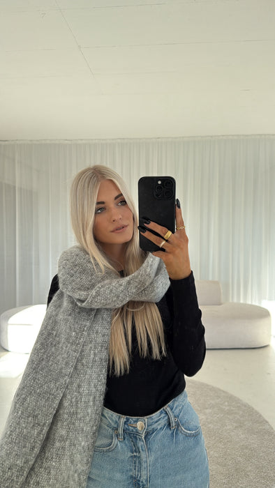 Weicher Schal Grey