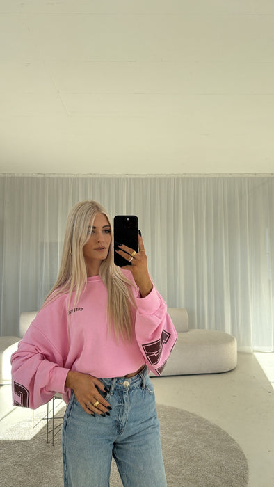 Copenhagen Sweater Pink/Burgunder
