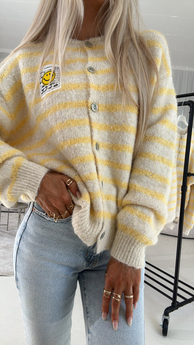 Cardigan Smily Gelb/Beige