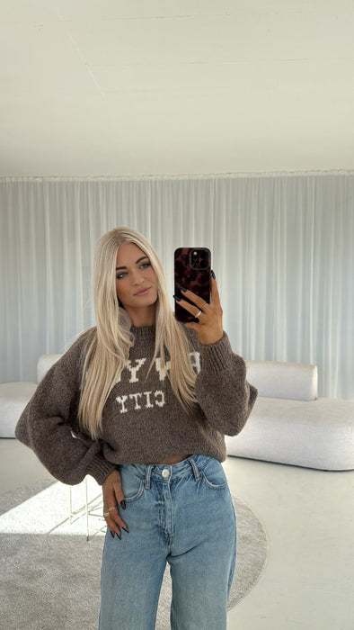 Weicher Pullover New York