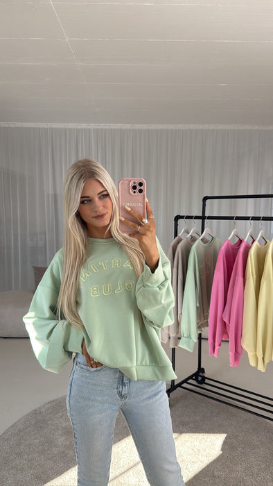 Butterstoff Sweater Mintgreen