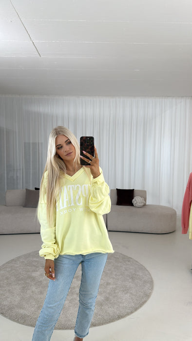 Sweater State Zitronengelb