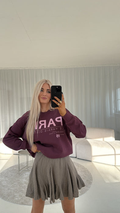 Sweater Burgunder