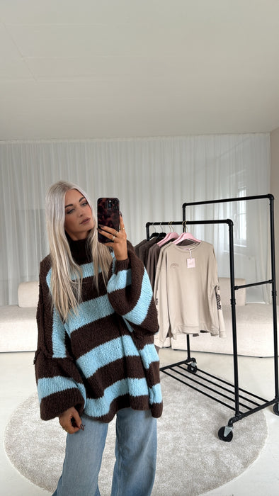 Pullover Braun/Blue ✨