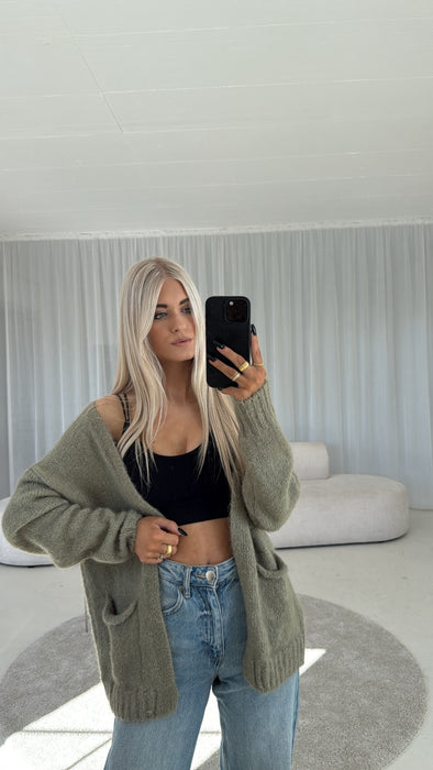 Cardigan Khaki