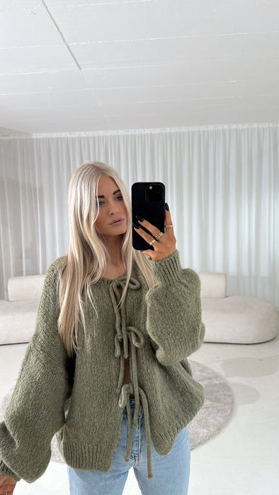 Cardigan Khaki Cozy