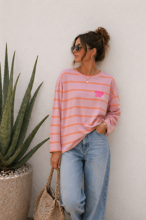 Sweater Paris City Rosé/Orange