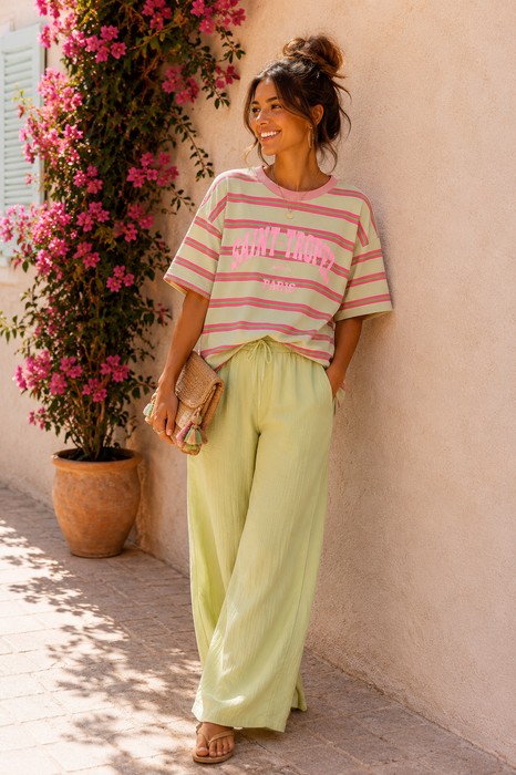 T-Shirt Saint Tropez Gelb