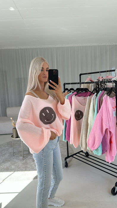 Pullover Smily Rosé/Braun
