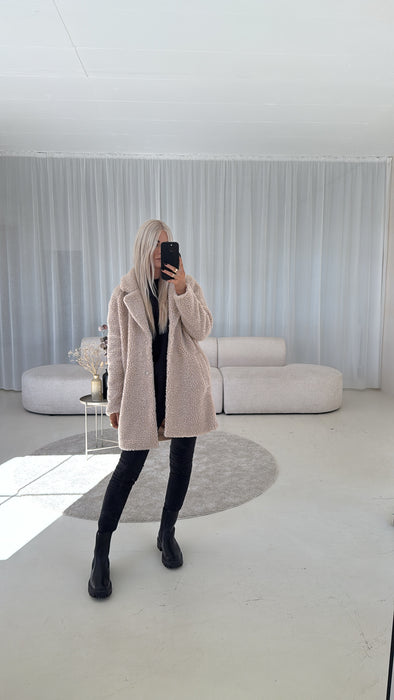 Teddymantel Caramel