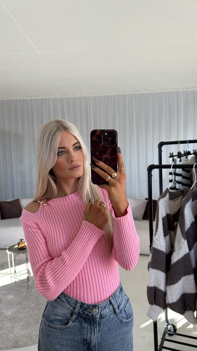 Longsleve  Cut Out Pink✨