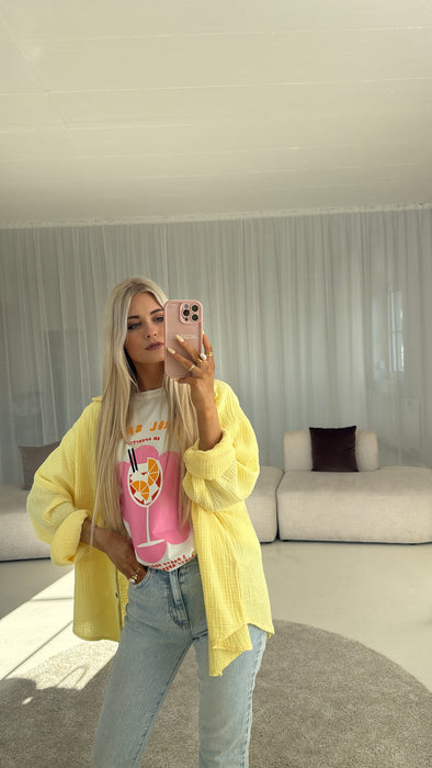 Musselinbluse Gelb 💛