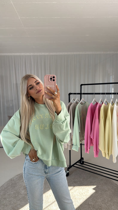 Butterstoff Sweater Mintgreen