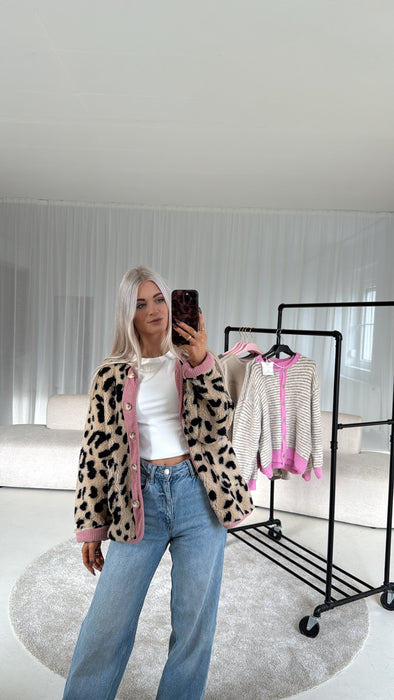 Teddyjacke Leo Rosé 🐆