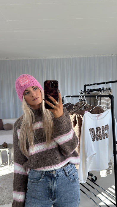 Strickmütze  Pink Creme de La creme- Ohne Rückgaberecht/Hygieneartikel