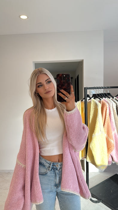 Cardigan Amelia Rosé