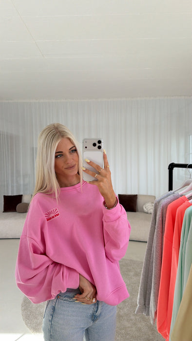 Sweater Life is Good Pink