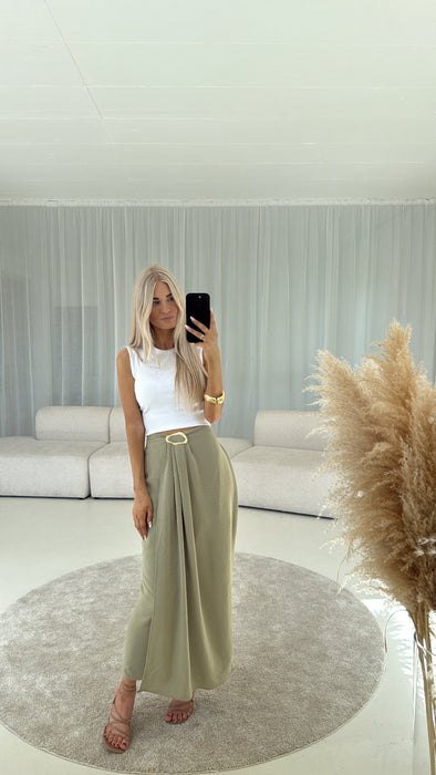 Rock Chloé Khaki - Ohne Rückgaberecht