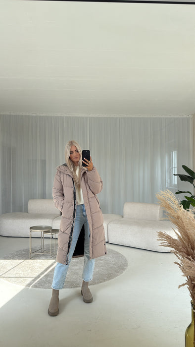 Winterjacke Beige