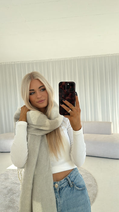 Schal Amour Light Grey