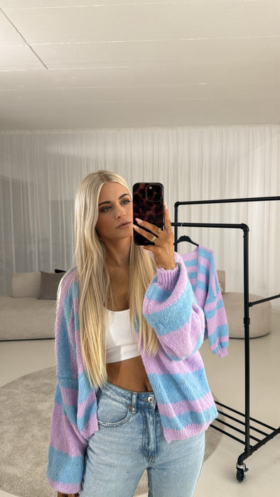Cardigan Candy -  Blue / Lila
