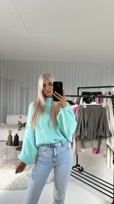 Pullover Türkis