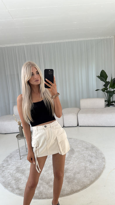 Rock Beige  Mit Taschen- Ohne Rückgaberecht