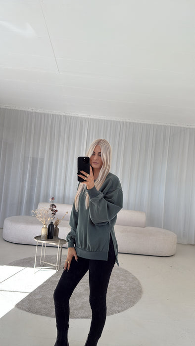 Sweater Khaki/Heart
