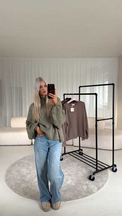 Cozy Pullover Lisa Khaki