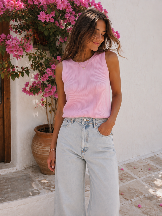 Feinstrick Top Rose - Ohne Rückgaberecht 💕