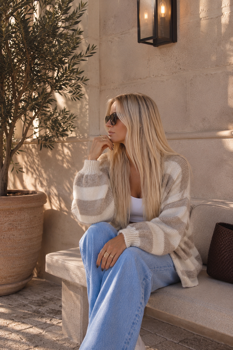 Cardigan Beige/Sand