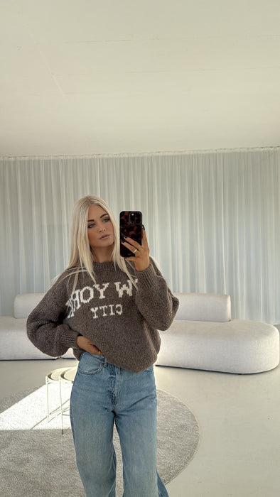 Weicher Pullover New York