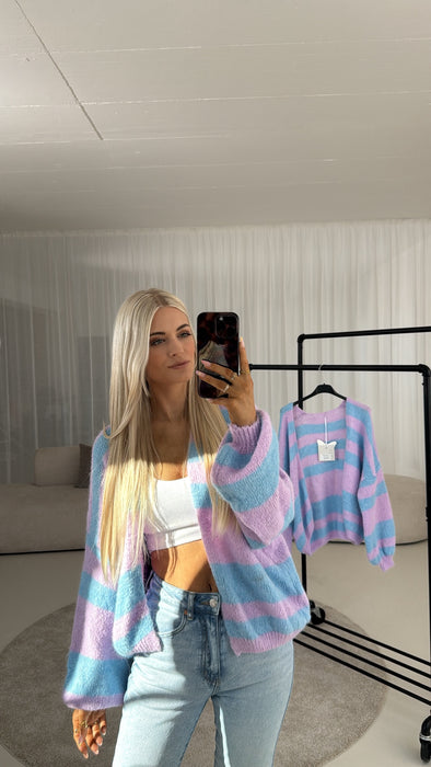 Cardigan Candy -  Blue / Lila