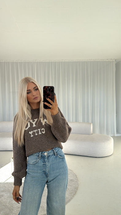 Weicher Pullover New York