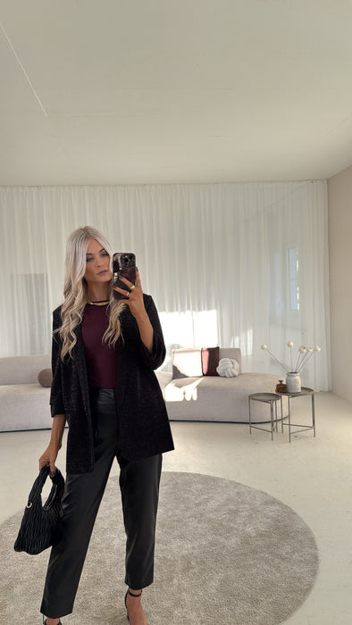 Blazer Black Glitzer