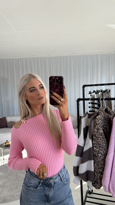 Longsleve  Cut Out Pink✨