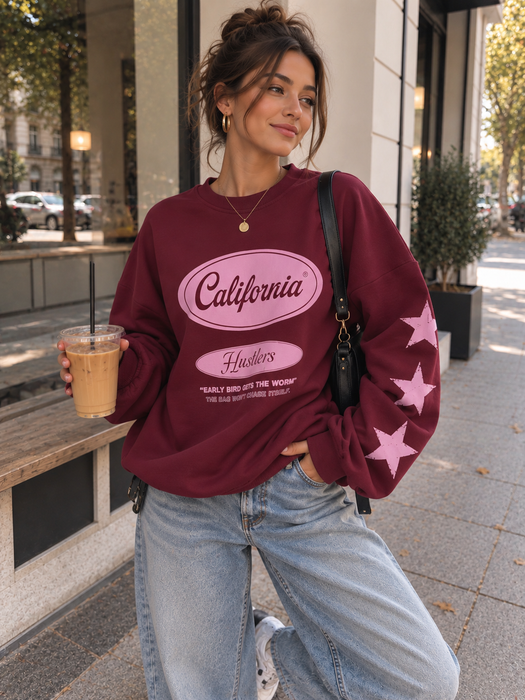 Sweater California Red