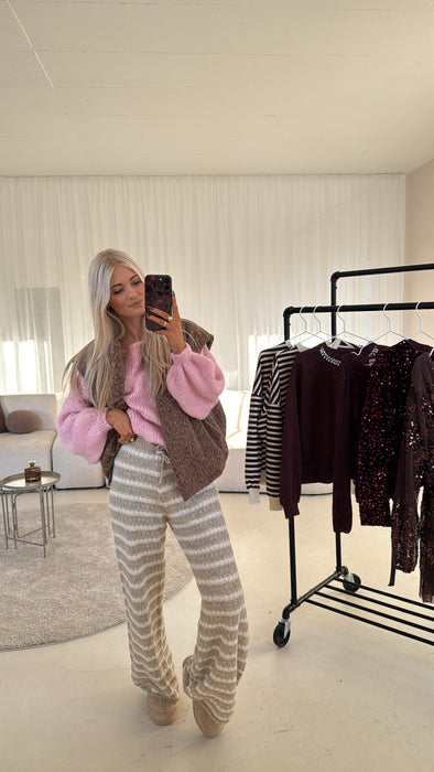 Weiche Strickhose Stripes✨