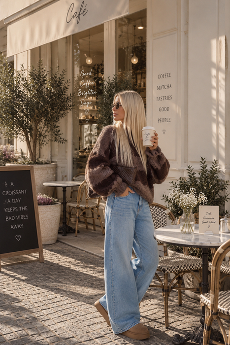 Soft Pullover Lissy Taupe