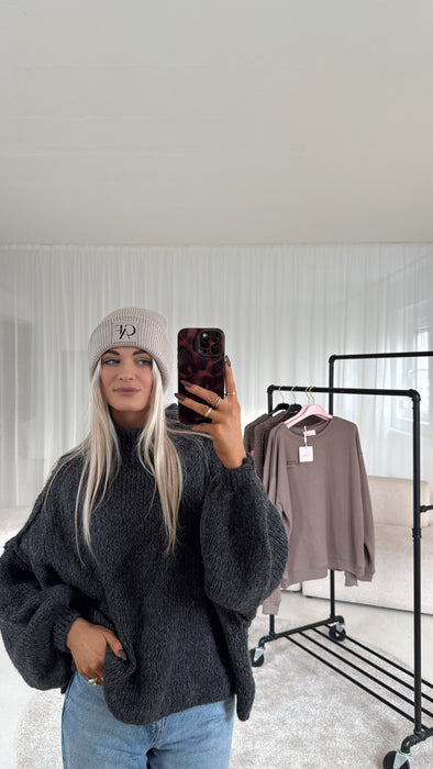 Mütze CAF Beige/Black- Ohne Rückgaberecht / Hygieneartikel