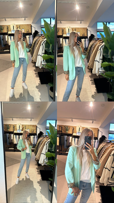 Blazer Mint/Türkis Leona