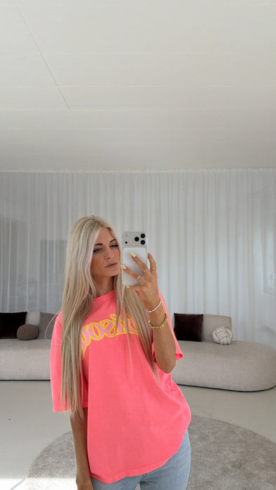 T-Shirt Neon Koralle