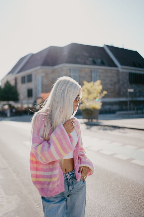 Cardigan Elly Pink